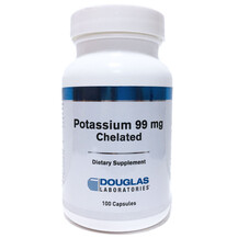 Potassium 99 mg Chelated Калий Douglas Laboratories Potassium 99 mg Chelated Калий Douglas Laboratories
