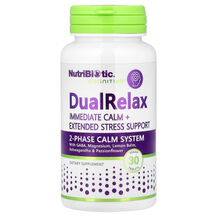 DualRelax Поддержка стресса NutriBiotic 30 таблеток