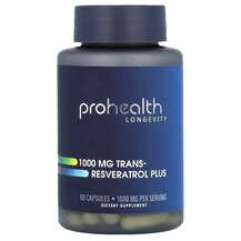 Trans-Resveratrol 1000 mg Ресвератрол ProHealth Longevity Trans-Resveratrol 1000 mg Ресвератрол ProHealth Longevity