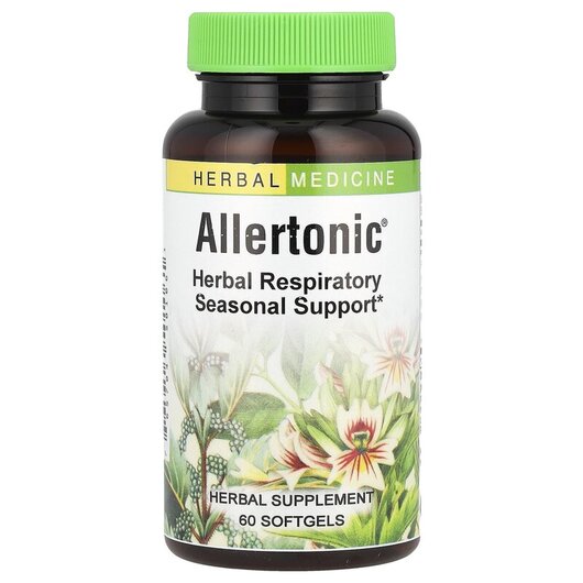 Основне фото товару Allertonic Основне фото товару Herbs Etc., Allertonic, Підтримка алергії, 60 капсул