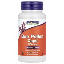 Bee Pollen Caps 500 mg Пчелиная пыльца 500 мг NOW Foods Bee Pollen Caps 500 mg Пчелиная пыльца 500 мг NOW Foods