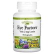Фото товару Natural Factors, Eye Factors, Лютеин 2 мг, 90 капсул