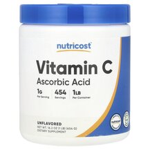 Vitamin C Ascorbic Acid Unflavored Витамин C Аскорбиновая