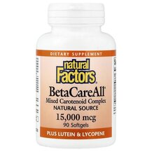 Лютеїн BetaCareAll Plus Lutein & Lycopene 25000 IU Natural