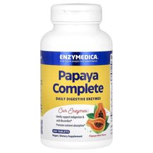 Papaya Complete Papaya Mint Ферменты Папайи Enzymedica