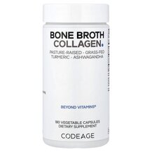 Зміцнення кісток Bone Broth Collagen CodeAge 180 капсул