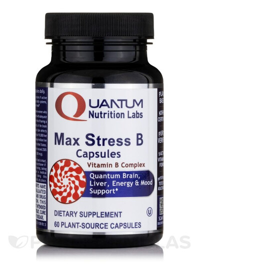 Основное фото товара Max Stress B Capsules Основное фото товара Поддержка стресса, Max Stress B Capsules, 60 капсул
