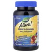 Фото товара Alive! Men's Gummy Complete Multivitamin Fruit Фото товара Nature's Way, Жевательные витамины, Alive! Men's Gummy,
