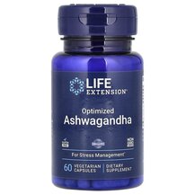 Optimized Ashwagandha 125 mg Ашваганда Life Extension Optimized Ashwagandha 125 mg Ашваганда Life Extension