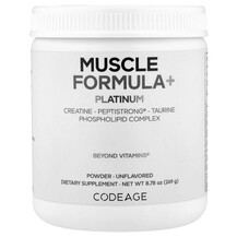 Креатин Muscle Formula+ Platinum Unflavored CodeAge 249 г