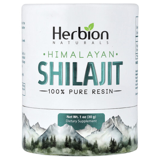 Основне фото товару Herbion Naturals, Himalayan Shilajit, Шилайт, 30 г
