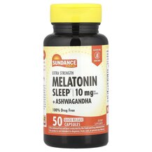 Мелатонін Melatonin Sleep + Ashwagandha Extra Strength