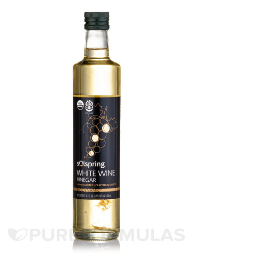 Основне фото товару Solspring Biodynamic Organic White Wine Vinegar, Оцет, 500 мл