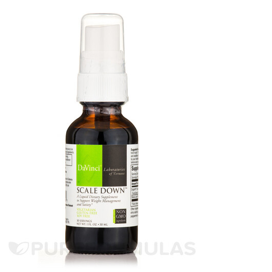 Основное фото товара Scale Down Основное фото товара DaVinci Laboratories, Контроль веса, Scale Down, 30 мл