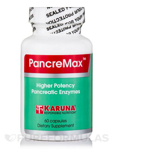Основне фото товару PancreMax Основне фото товару Karuna Health, PancreMax, Ферменти, 60 капсул