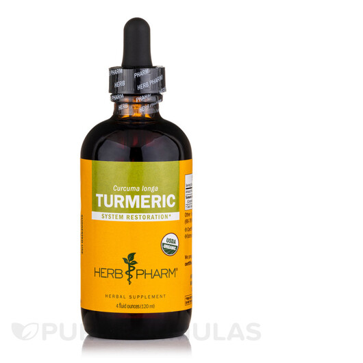 Основное фото товара Turmeric Основное фото товара Herb Pharm, Экстракт корня куркумы, Turmeric, 120 мл