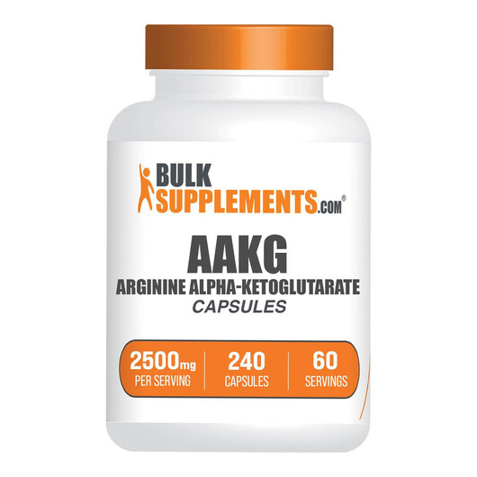 Основное фото товара BulkSupplements, Аргинин-альфа-кетоглутарат, AAKG, 240 капсул