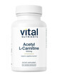 Фото товара Acetyl L-Carnitine 500 mg Фото товара Vital Nutrients, L-Карнитин, Acetyl L-Carnitine 500 mg, 60 капсул