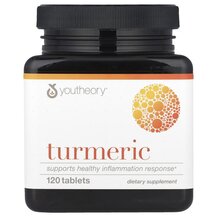 Turmeric Корень куркумы Youtheory 120 таблеток