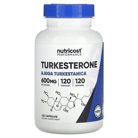 Основное фото товара Performance Turkesterone 600 mg Основное фото товара Живучка туркестанская, Performance Turkesterone 600 mg, 120 капсу