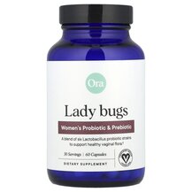 Пробіотики для жінок Lady Bugs Women's Probiotic & Ora