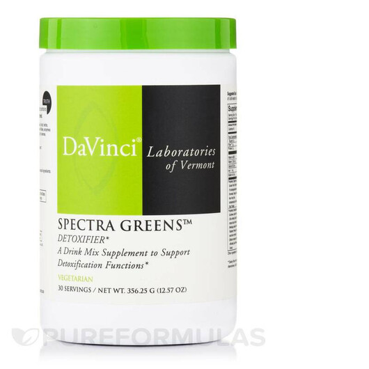 Основное фото товара Spectra Greens 30 Servings Основное фото товара DaVinci Laboratories, Суперфуд, Spectra Greens 30 Servings, 356.2