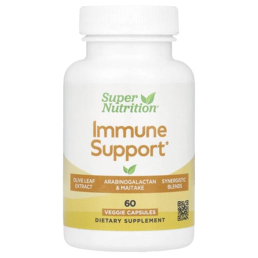 Основное фото товара Immune Support Основное фото товара Super Nutrition, Поддержка иммунитета, Immune Support, 60 капсул