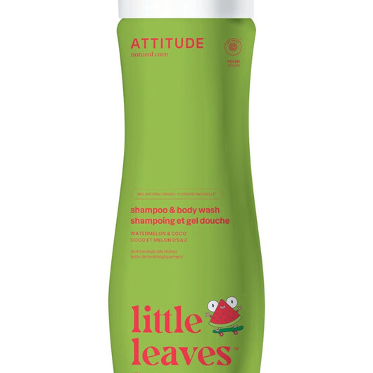 Основне фото товару Little Leaves Shampoo & Body Wash - Watermelon & Coco Основне фото товару Little Leaves Shampoo & Body Wash - Watermelon &, Гель дл