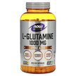 Фото товару NOW Foods, L-Glutamine Double Strength, L-Глутамін 1000 мг, 240 к