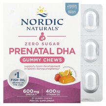 Вітаміни для вагітних Zero Sugar Prenatal DHA Strawberry