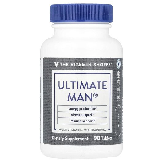 Основне фото товару Ultimate Man Multivitamin & Multimineral, Мінеральні добавки,