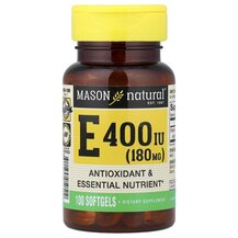 Vitamin E 400 IU 100 витамин Е 400 МЕ Mason 100 капсул