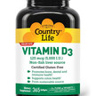 Фото товара Vitamin D3 Фото товара Country Life, Витамин D3, Vitamin D3, 365 капсул