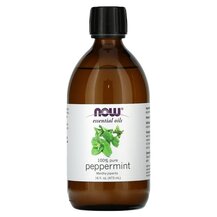 Pure Essential Oil Peppermint Эфирное масло NOW Foods