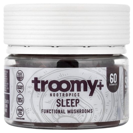 Основное фото товара Sleep Functional Mushrooms Gummies Black Raspberry, Поддержка сна