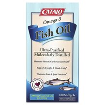 Омега 3 Omega-3 Fish Oil 2000 mg CATALO 180 капсул