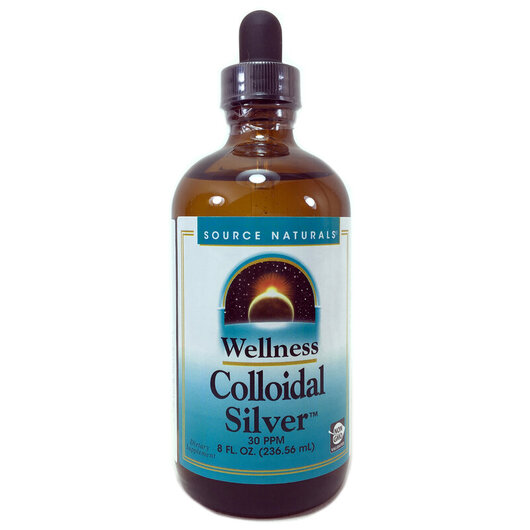 Основное фото товара Wellness Colloidal Silver 30 Ppm Основное фото товара Коллоидное серебро, Wellness Colloidal Silver 30 Ppm, 236.56 мл