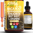 Фото товару Maca Root Liquid Drops with Ashwagandha Fenugreek Beet Root, Мака