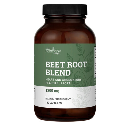 Основное фото товара Beet Root Blend Основное фото товара Earth Harmony, Красная свекла, Beet Root Blend, 120 капсул