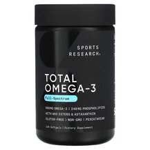 Омега 3 Total Omega-3 Sports Research 120 капсул Омега 3 Total Omega-3 Sports Research 120 капсул