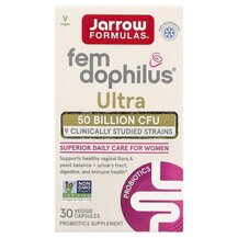Пробіотики Fem-Dophilus Ultra Jarrow Formulas 30 капсул