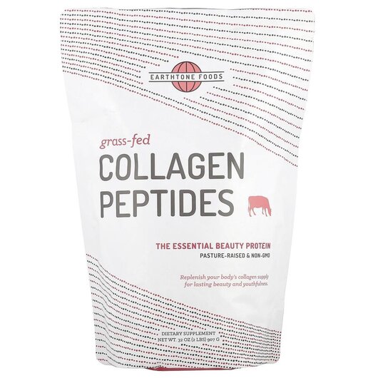 Основне фото товару Grass Fed Collagen Peptides Unflavored Основне фото товару Grass Fed Collagen Peptides Unflavored, Колагенові пептиди, 907 г