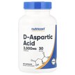 Фото товару Nutricost, D-Aspartic Acid 3000 mg, Аспартат, 120 капсул