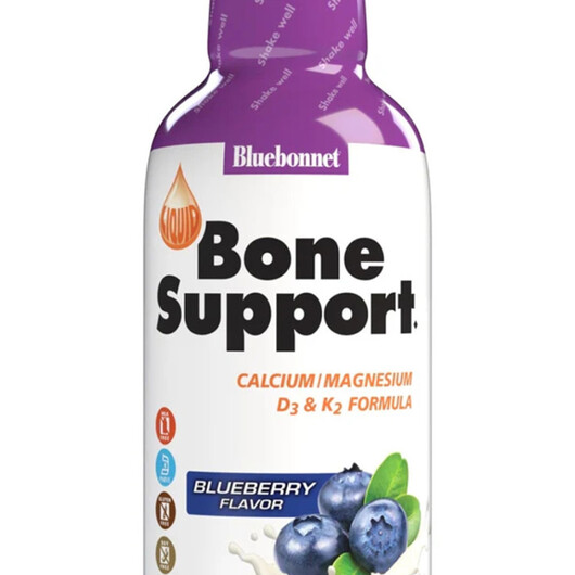 Основне фото товару Bone Support Blueberry Flavor Основне фото товару Bone Support Blueberry Flavor, Зміцнення кісток, 472 мл