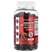 Methyl B-12 Gummies Sugar Free Natural Cherry Заменитель