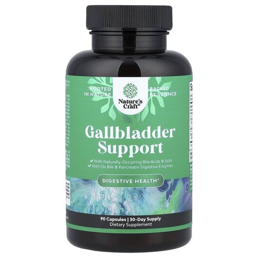 Основне фото товару Gallbladder Support, Підтримка жовчного міхура, 90 капсул