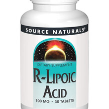 R-Lipoic Acid R-Липоевая кислота Source Naturals