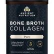 Фото товару Ancient Nutrition, Bone Broth Collagen Pure, Колаген, 15.9 oz