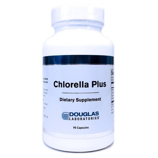 Основне фото товару Douglas Laboratories, Chlorella Plus, Хлорелла Плюс, 90 капсул