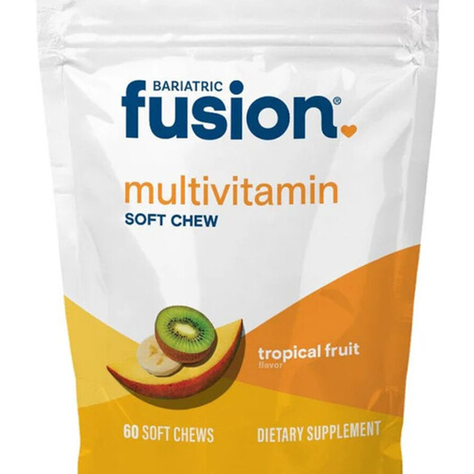 Основное фото товара Bariatric Multivitamin Soft Chews Tropical Fruit Flavor Основное фото товара Bariatric Multivitamin Soft Chews, Бариатрические витамины, 60 та